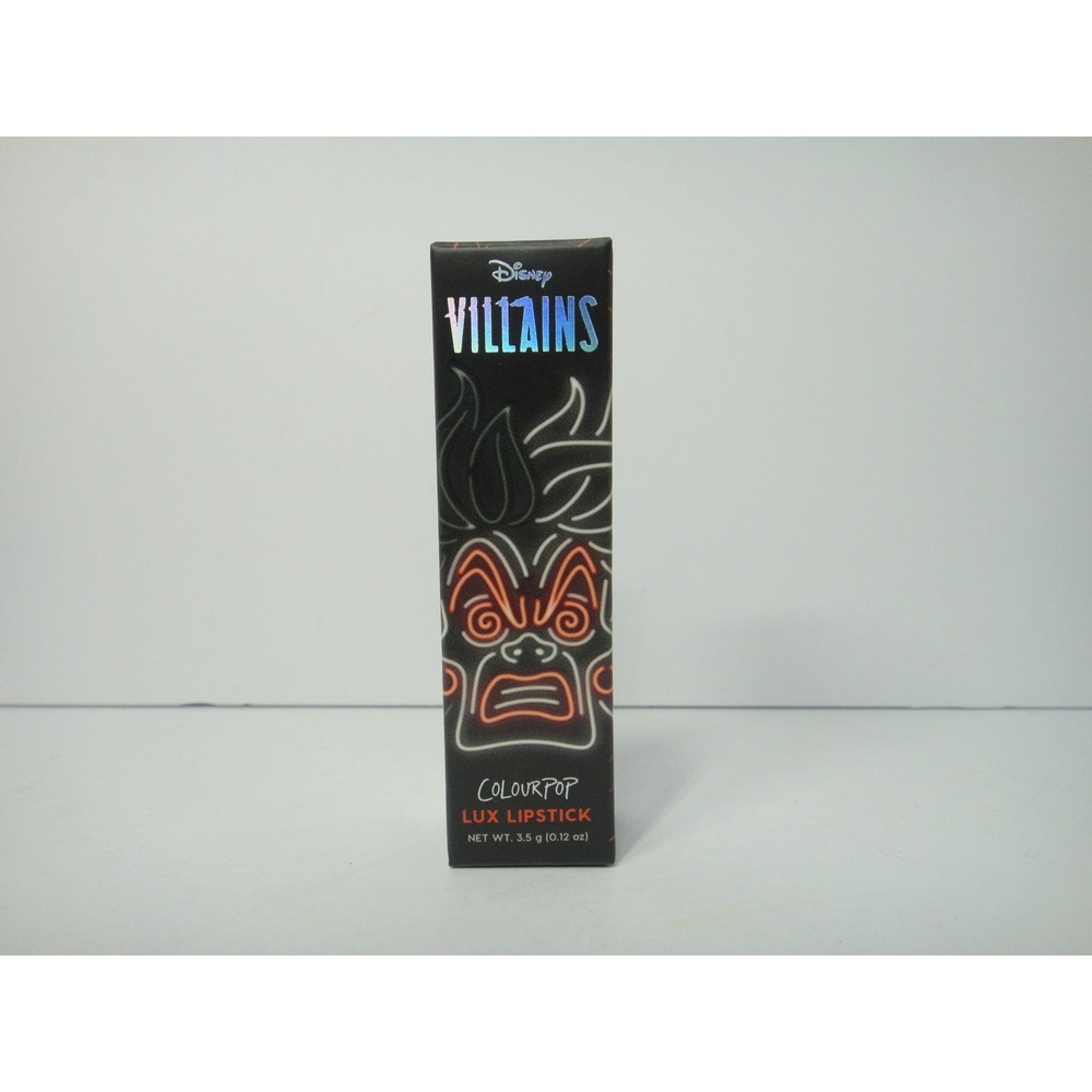ColourPop Disney Villains Lux Lipstick Cruella Creme Red Limited Edition NEW HTF
